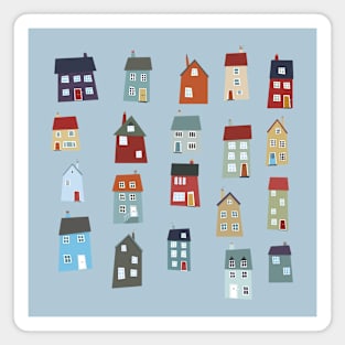 Little Houses Magnet